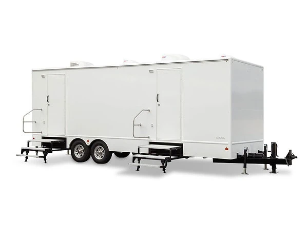 10 Stall Restroom Trailer Rental
