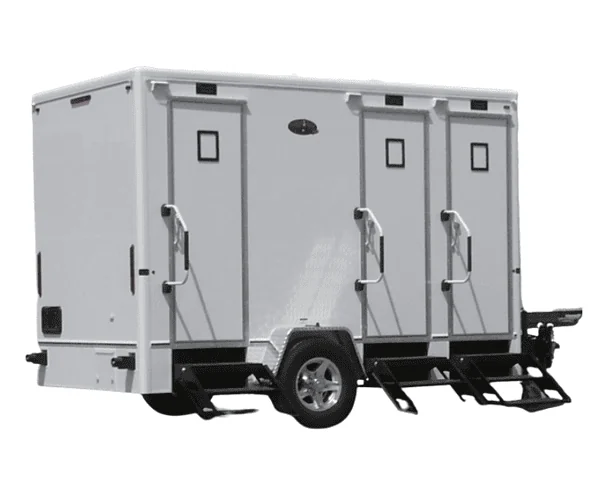 3 Stall Restroom Trailer Rental